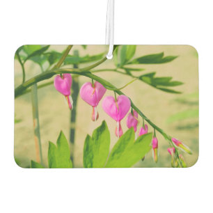 Désodorisant Pour Voiture Fleur de Lamprocapnos, coeur asiatique saignant
