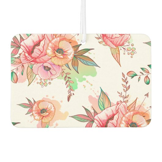 Désodorisant Pour Voiture fleur de printemps (Devant)