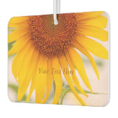 Désodorisant Pour Voiture Fleur de tournesol customisé (Gauche)