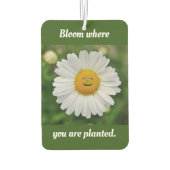 Désodorisant Pour Voiture Fleur Où Vous Êtes Plantés (Dos)