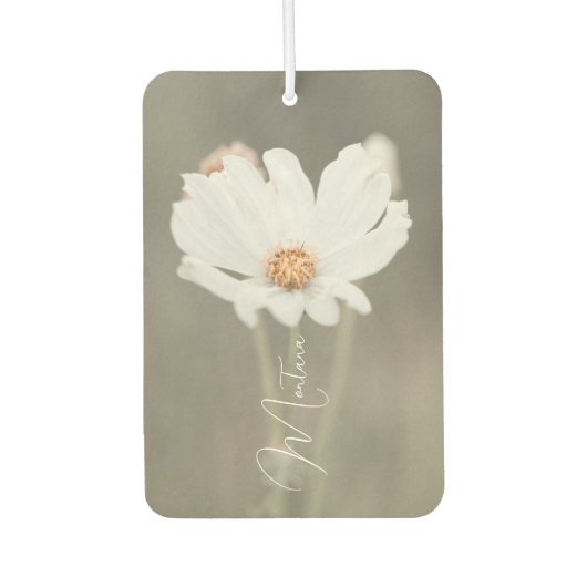 Désodorisant Pour Voiture Fleur sauvage blanc du Montana (Devant)