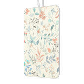 Désodorisant Pour Voiture Fleur sauvage d'aquarelle Floral (Gauche)