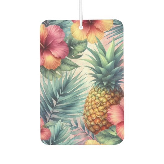 Désodorisant Pour Voiture Fleur tropicale (Devant)