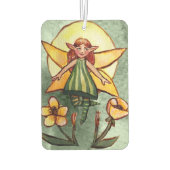 Désodorisant Pour Voiture Fleur vert printemps (Dos)