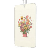 Désodorisant Pour Voiture Fleurs, bouquet, pot de fleurs (Gauche)