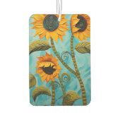 Désodorisant Pour Voiture Fleurs de soleil (Dos)