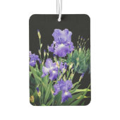 Désodorisant Pour Voiture Fleurs d'iris bleu foncé (Dos)