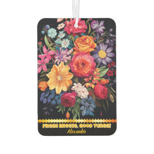 Désodorisant Pour Voiture Fleurs lumineuses pour rafraîchir l'air