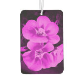 Désodorisant Pour Voiture Fleurs tropicales rose vif (Dos)