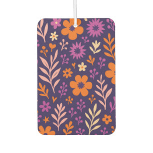Désodorisant Pour Voiture Fleurs violettes Freshener Feuille Air