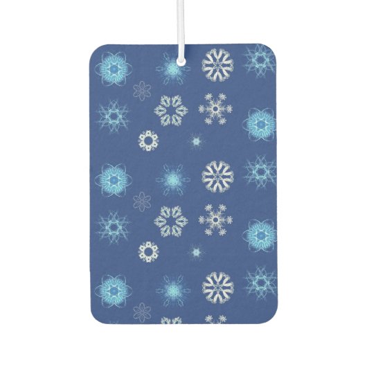 Désodorisant Pour Voiture flocons de Noël (Devant)