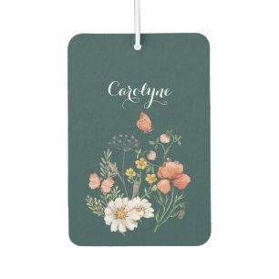 Désodorisant Pour Voiture Floral turquoise