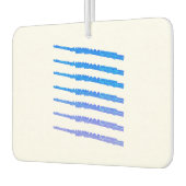 Désodorisant Pour Voiture Flutes Motif Blue Music (Gauche)