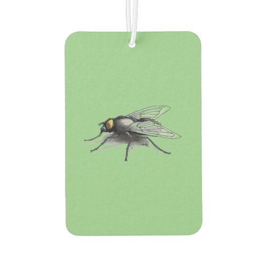 Désodorisant Pour Voiture Fly Buddy géant mouche vert voiture air freshener (Dos)