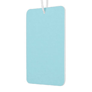 Désodorisant Pour Voiture Fond bleu clair uni de couleur uniforme