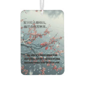 Désodorisant Pour Voiture fond de prune (Dos)