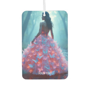 Désodorisant Pour Voiture Forêt de papillon mignonne Imaginaire