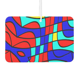 Désodorisant Pour Voiture Formes colorées