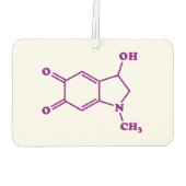 Désodorisant Pour Voiture Formule chimique moléculaire adrénochrome (Dos)
