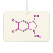 Désodorisant Pour Voiture Formule chimique moléculaire adrénochrome (Devant)