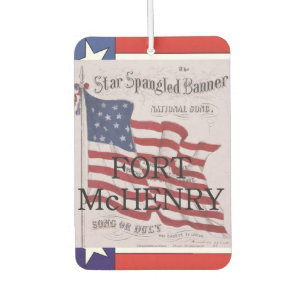 Désodorisant pour voiture Fort McHenry ABH