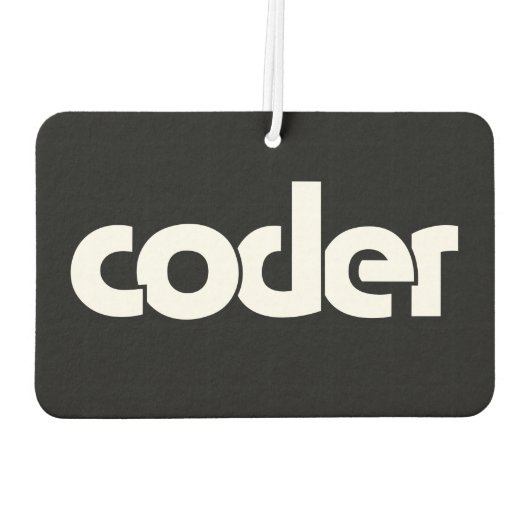 Désodorisant Pour Voiture Fraîcheur à air de coder (Dos)