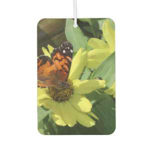 Désodorisant Pour Voiture Fraîcheur d'air de coeur/marguerite et papillon