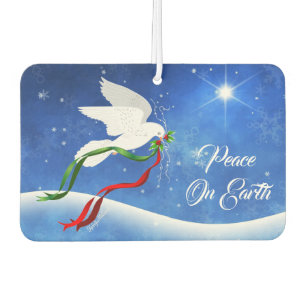 Désodorisant Pour Voiture Fraîcheur d'air de Noël White Dove