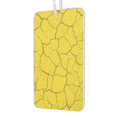 Désodorisant Pour Voiture Fraîcheur d'air de voiture jaune de moutarde fissu (Gauche)