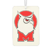 Désodorisant Pour Voiture Fraîcheur d'air, hibou #1 (Dos)