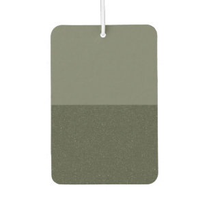 Désodorisant Pour Voiture Fraîcheur d'air personnalisé vert mousse à deux to