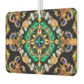 Désodorisant Pour Voiture Fraîcheurs d'air avec des couleurs brésiliennes (Gauche)