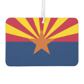 Désodorisant Pour Voiture Fraîcheurs d'air avec Drapeau de l'Arizona, États- (Dos)