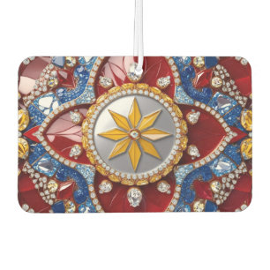 Désodorisant Pour Voiture Fraîcheurs d'air de voiture avec design de couleur