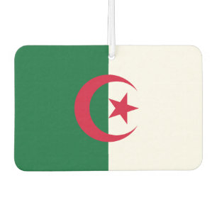 Désodorisant Pour Voiture Fraîcheurs d'air de voiture avec drapeau d'Algérie