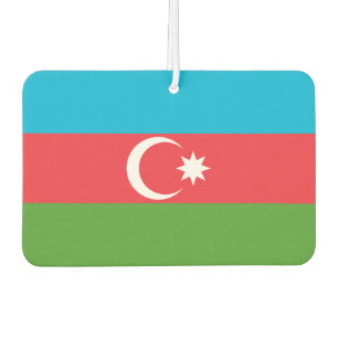 Désodorisant Pour Voiture Fraîcheurs d'air de voiture avec drapeau d'Azerbaï