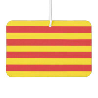 Fraîcheurs d'air de voiture avec drapeau de Catalo