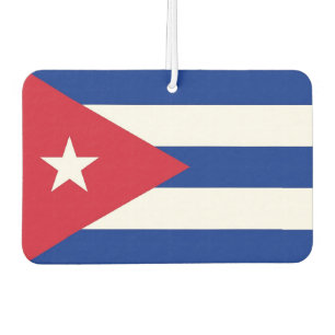Désodorisant Pour Voiture Fraîcheurs d'air de voiture avec drapeau de Cuba