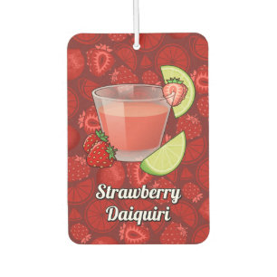 Désodorisant Pour Voiture Fraise Daiquiri Air Freshener