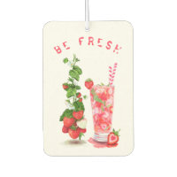 Fraise fraîche Boisson Voiture Air Freshener