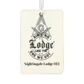 Désodorisant Pour Voiture Freemason (Dos)