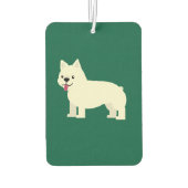 Désodorisant Pour Voiture Frenchie Lover Green (Dos)