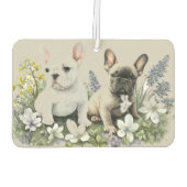 Désodorisant Pour Voiture Frenchie Puppies (Dos)