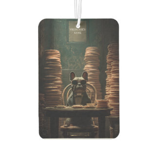 Désodorisant Pour Voiture Frenchie's Bank : Biscuit Baron Art Print