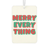 Désodorisant Pour Voiture Freshener à air de Noël (Dos)