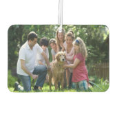 Désodorisant Pour Voiture Freshener air photo personnalisé (Dos)