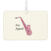 Désodorisant Pour Voiture Freshener air saxophone (Dos)