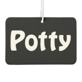 Désodorisant Pour Voiture Freshener de l'air Potty (Dos)