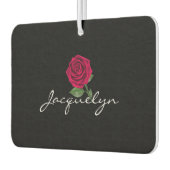 Désodorisant Pour Voiture Freshener - Nom du Rose (Gauche)