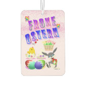 Désodorisant Pour Voiture Frohe Ostern (Dos)